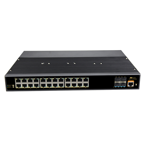  Ethernet 10 Ports Poe Media Conver10G uplink 52-port L2+ managed industrial PoE switch